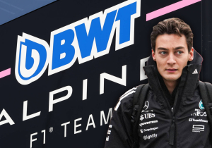 George Russell saved from potential fire by Alpine mechanics