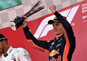 Verstappen 'lucky' to take podium spot