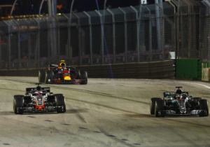Grosjean: 'Heb Hamilton en Verstappen zo snel mogelijk er voorbij gelaten'