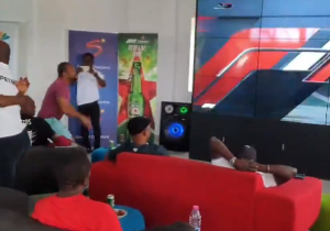 VIDEO: Hamilton fans erupt after Verstappen overtake!