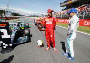 Vettel eyes Mercedes payback in Spain after qualifying thrashing