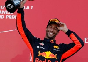 Daniel Ricciardo: 'Ik heb aardig wat controle over mijn positie bij Red Bull'