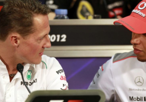 Hamilton kijkt vooruit: "Hoop minstens in de buurt te komen van Schumacher"