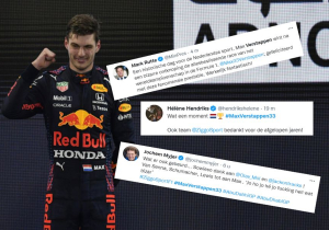 Verstappen ontvangt felicitaties van Mark Rutte en overig bekend Nederland