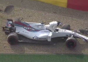 Eerste vrije training GP België: Felipe Massa is de eerste slachtoffer van Spa