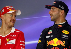 Ricciardo: 'Vettel is een goede vent, als hij afgekoeld is'