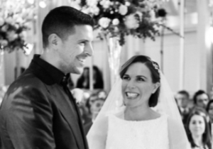 IN BEELD: Claire Williams trouwde afgelopen weekend met Marc Harris