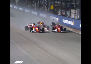 Formule 1 blikt terug op Ferrari-sandwich met Verstappen als beleg