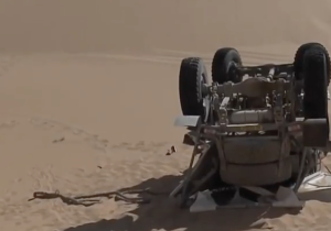 Dakar Rally 2021: Ten Brinke vier keer over de kop, auto total loss verklaard