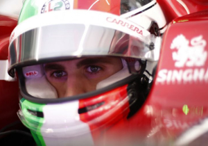 Giovinazzi waarschuwt Hülkenberg: "Niemand pakt mijn stoeltje af"
