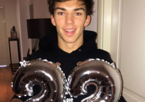Pierre Gasly bedankt iedereen voor de felicitaties