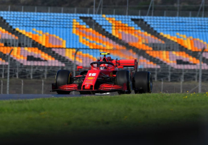 Leclerc - Slipping and sliding around Turkey track is "fun"