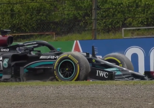 Palmer ziet druk Verstappen op Hamilton: 'Hij nam risico's die hij jaren niet hoefde te nemen'