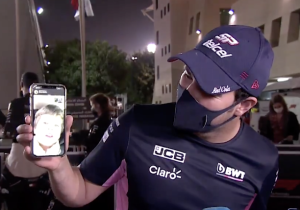 Vertederende beelden: Sergio Pérez videobelt met zoontje na eerste Formule 1-winst