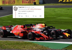 Wereldwijde reacties op Verstappen: "Dit crashjoch is een grap voor de Formule 1"
