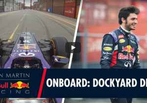 VIDEO: Carlos Sainz racet dwars door de haven van Peru