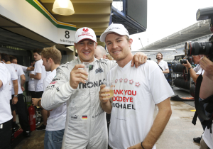 Rosberg wijst naar oud-teamgenoot Schumacher: "Hij was 'Mister Mind Games'"