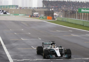 De lay-out en DRS-zones voor de Grand Prix van China