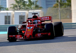 Sebastian Vettel over nieuwe banden: "Het verschil is minimaal"