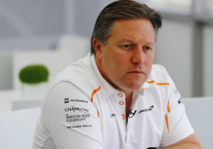 Brown stipt probleem aan: 'We hebben minder downforce dan afgelopen jaar'