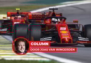 Waar twee honden vechten om één been, loopt Verstappen ermee heen
