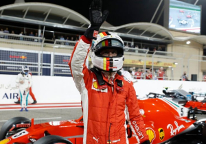 Grand Prix Bahrein: Vettel pakt zege in zeer chaotische race