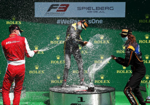 New 2020 F1 podium procedure debuts in F3