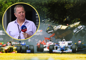 Remembering Martin Brundle’s MEGA Melbourne crash on Jordan debut