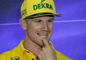 Dit is de nieuwe helm van Renault-coureur Nico Hulkenberg