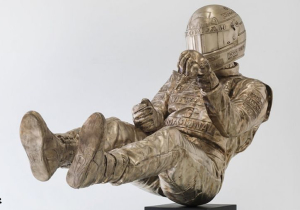 Senna statue caught in amazing 3D photo!