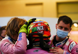 "Sad" Perez bids emotional farewell to "crying" Racing Point crew