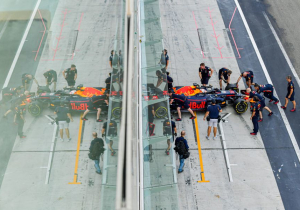 Verstappen experimenteerde bij test Abu Dhabi met nieuwe voorwielophanging
