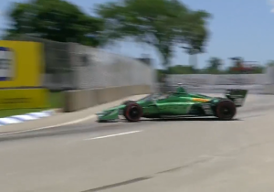 ¡Romain Grosjean escapa de otro choque brutal!