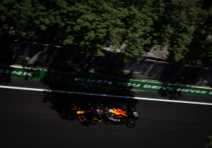 In beeld: De schade aan de auto van Verstappen na contact met Russell