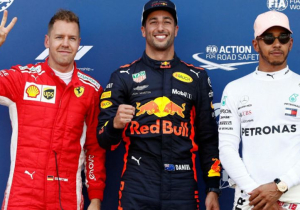 Vettel, Hamilton had no hope of catching Ricciardo