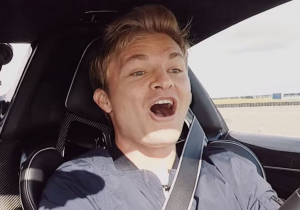 VIDEO: Rosberg lights up Silverstone in Porsche supercar