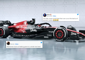 Social media reageert massaal op foutje Alfa Romeo tijdens lancering C43