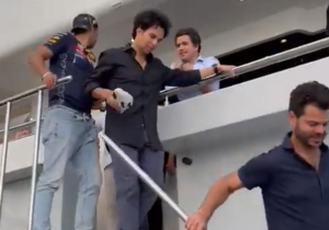 Checo recibe acusación de Madre de Verstappen: "Engañó a su esposa"