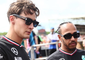 Russell claims Hamilton exit 'really good' for Mercedes team