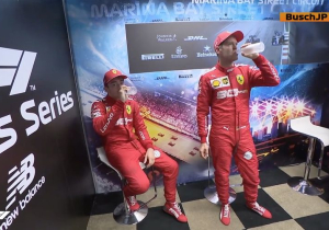 Leclerc: "Doel is Vettel verslaan, maar niet ten koste van het team"