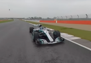 VIDEO: In 360 graden meerijden met de W09 van Mercedes