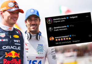 Verstappen gaat stuk om Franz Hermann-imitatie Ricciardo op Instagram