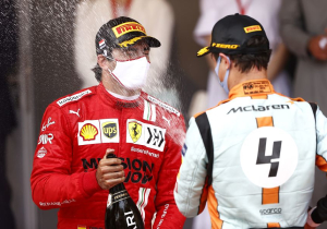 Sainz ziet wereldkampioen in Norris: 'Potentie om McLaren naar de top te brengen'