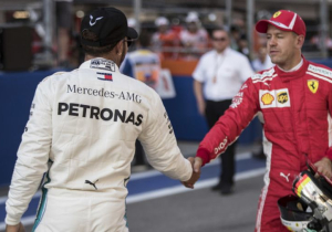 Polesitter Hamilton: "Ik wist dat het spannend zou worden tussen ons"