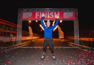 Monger completes 140-mile Comic Relief challenge