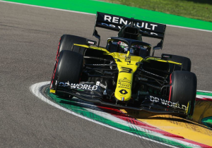 Ricciardo pakt podium na hectische slotfase op Imola: ''Weet niet wat er met Max gebeurde''