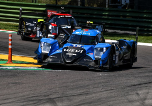 Viscaal ziet podiumplaats Imola in rook opgaan ondanks veertien inhaalacties