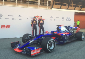 Dit is de nieuwe auto van Toro Rosso