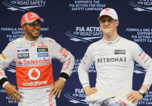 Hamilton tributes Schumacher on 50th birthday