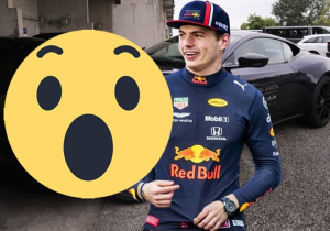 WAUW! In deze auto arriveerde Max Verstappen vandaag op het circuit